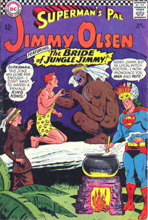 Jimmy Olsen Marries an Ape